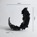 DecorBites™ Leaf Tray Resin Bowl: Handcrafted Desktop Storage & Home Decor