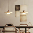 DecorBites™ Japanese Style Wooden Pendant Lamp for Bedroom and Restaurant Decor