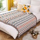 DecorBites™ Double-sided Ethnic Tapestry Sofa Blanket