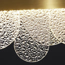 DecorBites™ Crystal LED Chandelier: Modern Round Ceiling Lamp for Living Room, Bedroom & Hotel
