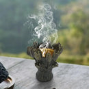 Unique Flower Insense Burner Holder Home Decorative Insense Holder Resin Crafts Desktop Decoration Flower Insense Holder
