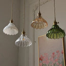 DecorBites™ LED Wall Lights Modern Nordic Pull Chain Glass Bedroom Lamp