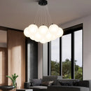 DecorBites™ Glass Ball LED Pendant Light for Home Decor, Nordic Style Chandelier for Living Room