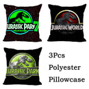 DecorBites™ Jurassic Park Dinosaur Pillowcase Cover for Living Room Sofa and Chair