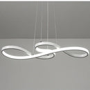 DecorBites™ Gold LED Chandelier: Modern Nordic Hanging Lamp for Dining Room, Kitchen, Bar, Office