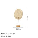 DecorBites™ Japanese Wicker Petal Chandelier for Tea House Dining, Parlor, Restaurant