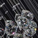 DecorBites™ Crystal Ball Chandelier - Large Lustre De Cristal Design - D80xH300cm