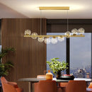 DecorBites™ Glass Ball G9 LED Chandelier for Dining Room, Kitchen, Office & Front Desk