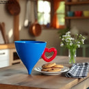 DecorBites™ Heart Ceramic Coffee Mug Tea Cup Set, Conical Dining Table Milk Juice Container