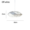 DecorBites™ Danish Pendant Light Minimalist Lantern Ufo Lampshade Rustic Fabric Lamp