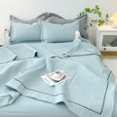 DecorBites™ Korean Style Bubble Yarn Quilted Summer Comforter Set