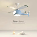 DecorBites™ Helicopter Ceiling Fan Chandeliers: Nordic Creative Kids Room Decor Lamp