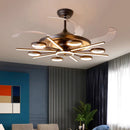 DecorBites™ Kids Bedroom LED Ceiling Fan with Bladeless Design and Remote Control