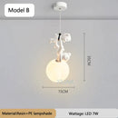 DecorBites™ Bear Nursery Room Resin Pendant Lamp for Kids Bedroom