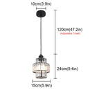 DecorBites™ K9 Crystal Pendant Chandelier Modern Living Room Ceiling Lamp LED Hall Decor