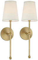 DecorBites™ LED Wall Lamp: American Minimalist Black Gold Light for Living Room and Bedroom