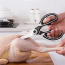 DecorBites™ Kitchen Scissors - Stainless Steel Multifunctional Household Scissors for Food Preparation