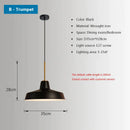 DecorBites™ Iron Industrial Chandeliers, Nordic Pendant Light for Home, Retro Loft Hanging Lamps