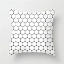 DecorBites™ Heart Stripe Pillow Cases | Black & White Polyester Cushion Covers