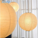 DecorBites™ Japanese Style LED E27 Round Ball Pendant Lamp for Home Decor