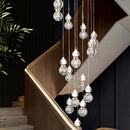 DecorBites™ Gourd Shaped LED Pendant Lamp for Modern Minimalist Living Room
