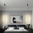 DecorBites™ Aluminium LED Chandelier for Minimalist Restaurant, Bar, and Living Spaces