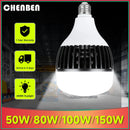 DecorBites™ 220V E27 LED Bulb: High Power 30W-150W LED Light for Garage Warehouse