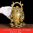 DecorBites™ Copper Treasure Bowl Money Jar for Home Decor