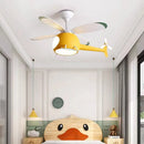 DecorBites™ Helicopter Ceiling Fan Chandeliers: Nordic Creative Kids Room Decor Lamp