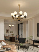 DecorBites™ Cream Style LED Chandelier for Bedroom, Living Room, Dining Room