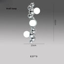 DecorBites™ Designer Molecule Chandelier: LED Dimmable Chrome Gold Lighting 2025 Trend