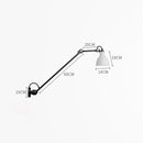 DecorBites™ Industrial Iron Swing Arm Wall Lamp for Bedroom, Living Room, Office Decor