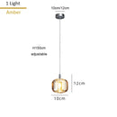 DecorBites™ Crystal LED Chandelier: Modern Living Room Suspension Light for Home Decoration