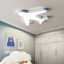 DecorBites™ Kids Room Ceiling Lamp Full Spectrum Eye Protection Cream Wind Airplane Light