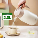DecorBites™ Large 48-Hour Cold Bottle 2000ML Thermal Pot Hot Water Coffee Teapot