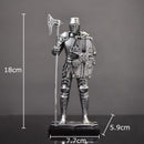 DecorBites™ Heavy Armored Knight Resin Statue Decoration for Desk and Room Aesthetic