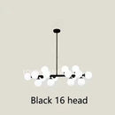 DecorBites™ Glass Ball LED Chandelier Pendant Lamp, Modern Round Design for Home Decor Lighting