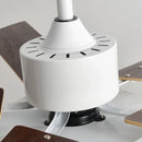 DecorBites™ 56" Wooden LED Ceiling Fan with Pure Copper Motor & 5-Blade Light