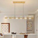 DecorBites™ Glass LED Chandelier Pendant Light for Home Bedroom Foyer Lighting