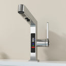 DecorBites™ LED Basin Faucet Rose Gold Pull Out Water Mixer Sink Tap
