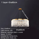 DecorBites™ Crystal Water Curtain Pendant Chandelier - Luxury LED Lighting for Home, Hotel, and More