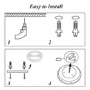 DecorBites™ LED Ceiling Chandelier Panel Light for Home Decor Lighting