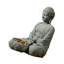 Sitting Buddhas Statue with Tealight Candle Holder Buddhas Figurine Sculpture Insenses Holder for Home and Garden Drop Shipping