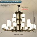 DecorBites™ Chinese Style Chandelier: Modern, Simple & Elegant Lighting for Living Room, Dining Room & Bedroom