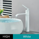 DecorBites™ Basin Faucet Mixer for Bathroom Vessel Washbasin Hot Cold Water Deck Mounted
