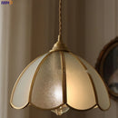 DecorBites™ Antique Glass LED Pendant Lamp, Adjustable Loft Kitchen Light Fixture