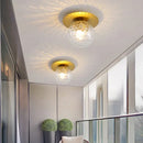DecorBites™ Elegant Crystal Ceiling Light Fixture for Hall Entrance Balcony Bathroom IP20