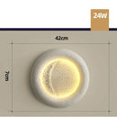 DecorBites™ Cream Breeze Moon Ceiling Lamp: Simple, Warm Lighting for Master Bedroom & Study