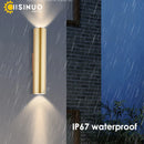 DecorBites™ Gold LED Wall Lamp 96V 220V IP67 Waterproof Outdoor Sconce Light
