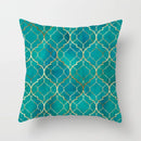 DecorBites™ Leaf Feather Cushion Covers Geometric Heart Print Pillowcase Home Decor